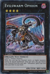 Evilswarm Ophion - HA07-EN064 - Secret Rare - 1st Edition