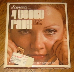 Scrabble score pads