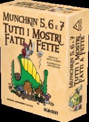 Munchkin 5, 6 e 7: Tutti i Mostri Fatti a Fette