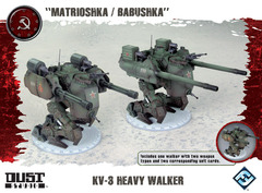 Dust Tactics: KV-3 Heavy Walker - 