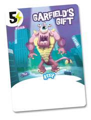 King of Tokyo: Garfield's Gift Promo Card