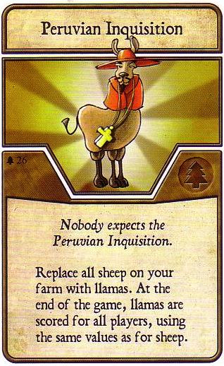 Agricola The Legen*dairy Forest Deck: Peruvian Inquisition