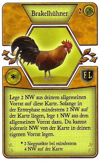 Agricola: Brakelhühner Promo Card