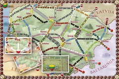 Ticket to Ride: Lietuva (fan expansion for Ticket to Ride)