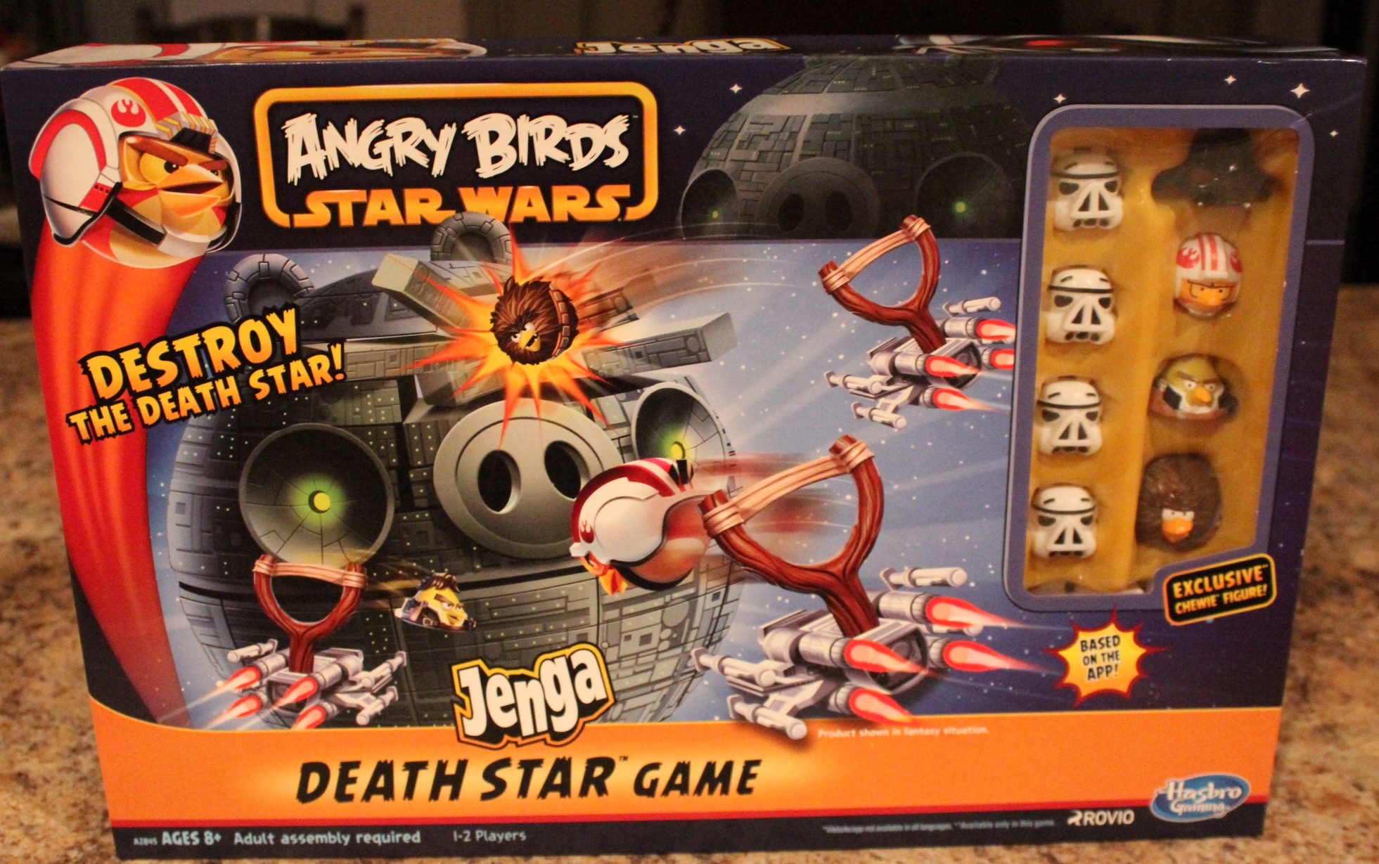 Angry Birds Star Wars Jenga Death Star Game