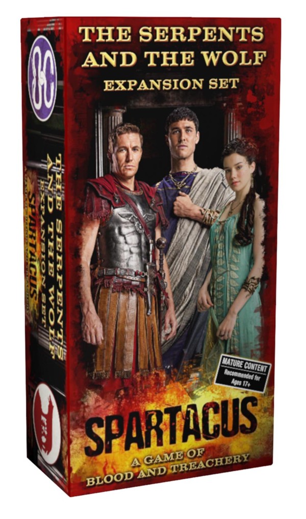Spartacus: The Serpents and the Wolf Expansion Set Spartacus: The Serpents and the Wolf Expansion Set