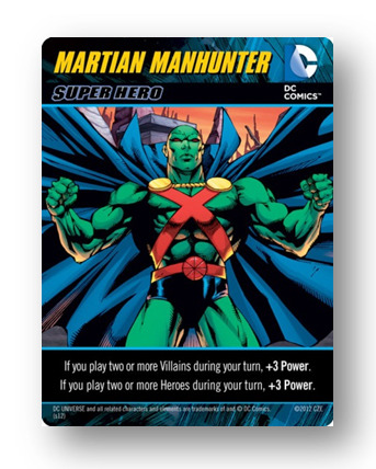 DC Comics Deck-Building Game: Martian Manhunter promo