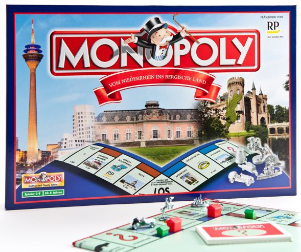 Monopoly - Vom Niederrhein ins Bergische Land