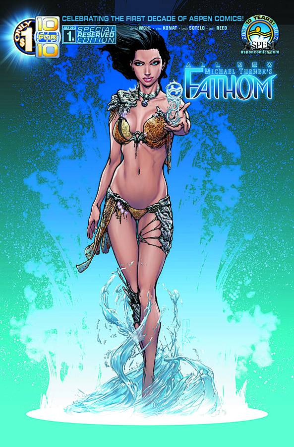 All New Fathom #1 (Of 8) Aspen Reserved Cover