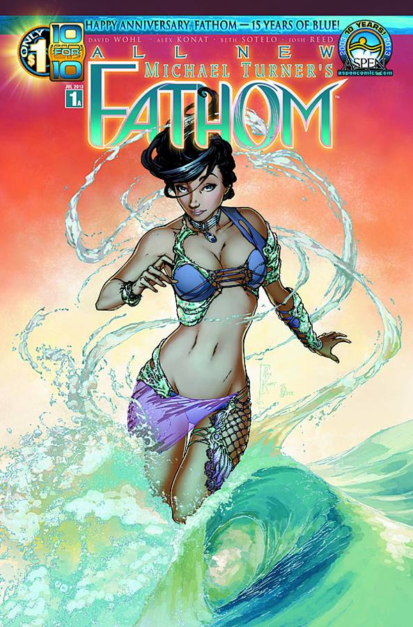 All New Fathom #1 (Of 8) Incentive Cgc 9.8