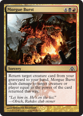 Morgue Burst - Foil