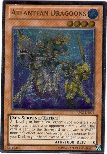 Atlantean Dragoons - AP02-EN001 - Ultimate Rare - Unlimited