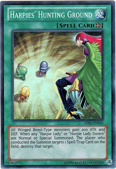Harpies Hunting Ground - AP02-EN010 - Super Rare - Unlimited