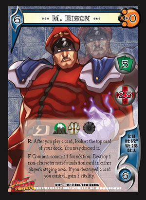 M. Bison ...