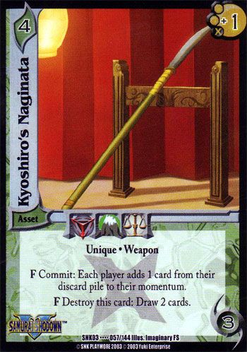 Kyoshiros Naginata