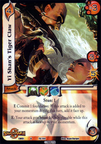 Yi Shans Tiger Claw