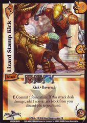 Lizard Stamp Kick