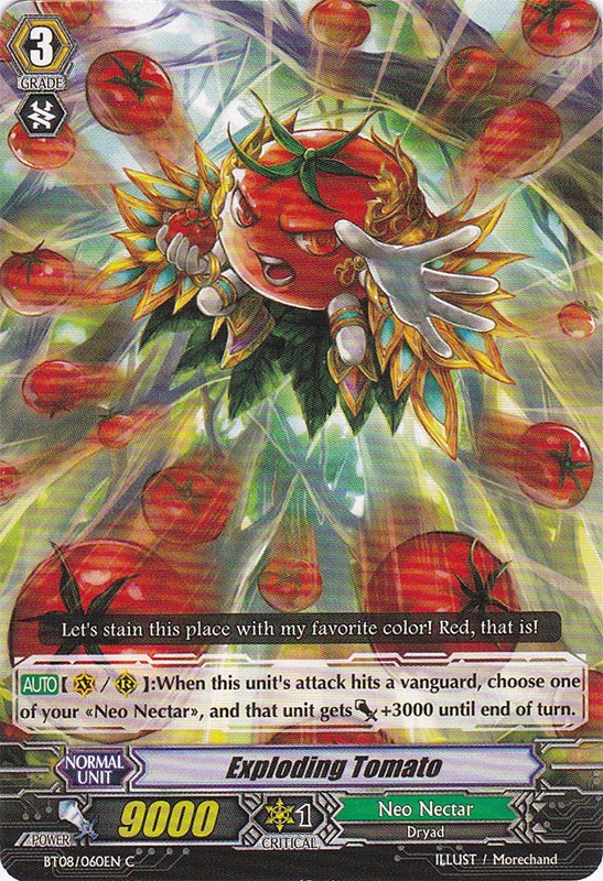 Exploding Tomato - BT08/060EN - C Exploding Tomato - BT08/060EN - C