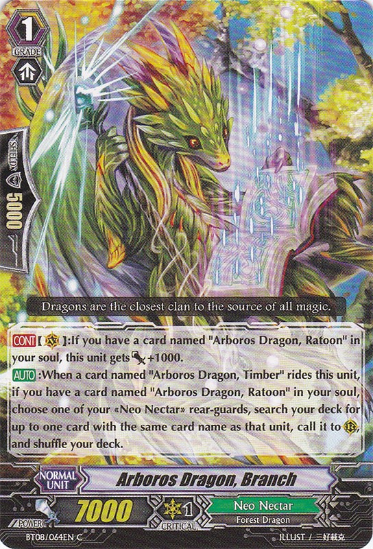 Arboros Dragon, Branch - BT08/064EN - C Arboros Dragon, Branch - BT08/064EN - C