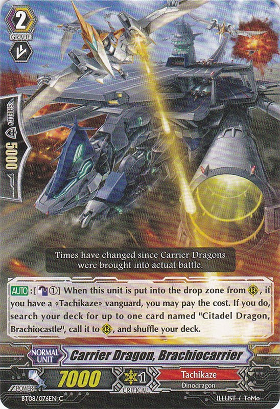 Carrier Dragon, Brachiocarrier - BT08/076EN - C Carrier Dragon, Brachiocarrier - BT08/076EN - C