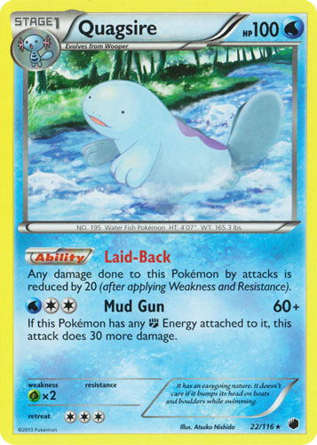 Quagsire - 22/116 - Rare