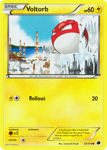 Voltorb - 32/116 - Common