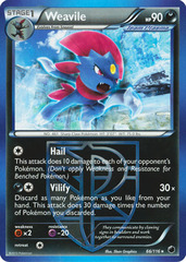 Weavile - 66/116 - Rare