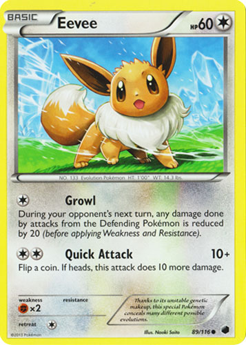 Eevee - 89/116 - Common