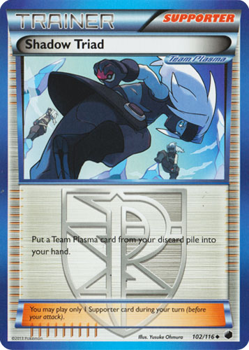 Shadow Triad (Team Plasma) - 102/116 - Uncommon