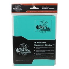 4-Pocket Monster Binder - Matte Teal