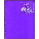 4-Pocket Monster Binder - Purple