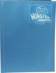 4-Pocket Monster Binder - Aqua Blue