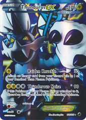 Thundurus-EX - 110/116 - Full Art Ultra Rare