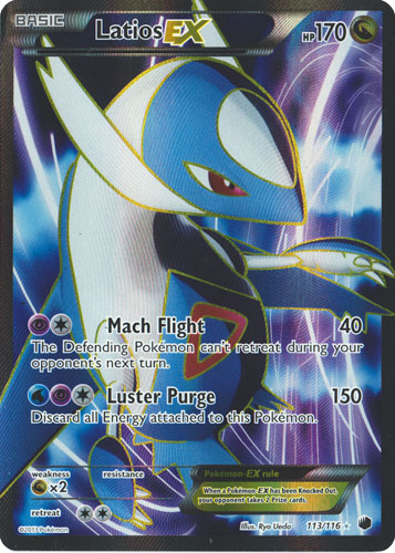 Latios-EX - 113/116 - Full Art Ultra Rare