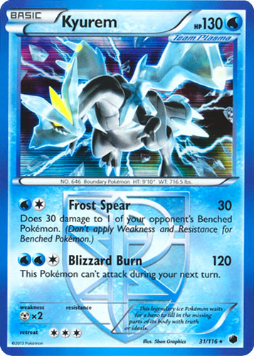 Kyurem - 31/116 - Holo Rare