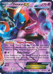 Deoxys EX - 53/116 - Rare Holo EX