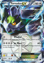 Tornadus-EX - 98/116 - Rare Holo EX