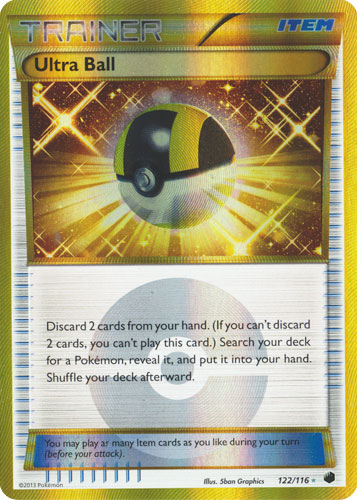 Ultra Ball - 122/116 - Secret Rare