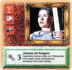 Die Siedler von Catan: Das Kartenspiel - Sonderkarte 2002 - Johanna, die Kriegerin