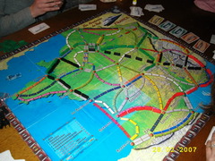 Les Aventuriers du Rail: Extension France (fan expansion for Ticket to Ride)