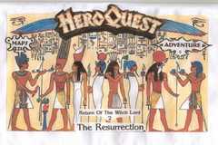 HeroQuest - Adventure 6 - Resurrection - Return of the Witch Lord 2 (fan expansion for HeroQuest)