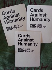 Cards Against Humanity PAX East 2013 Promo Packs