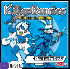 Killer Bunnies: Heroes vs. Villains - Blue Starter Deck