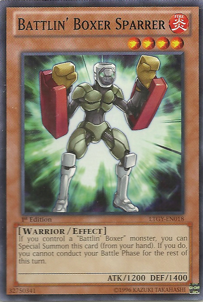Battlin Boxer Sparrer - LTGY-EN018 - Commun - 1ere edition // Lord of the Tachyon Galaxy - LTGY