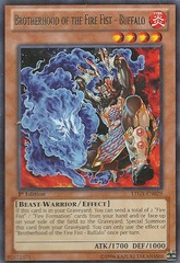 Brotherhood of the Fire Fist - Buffalo - LTGY-EN029 - Rare - 1st Edition