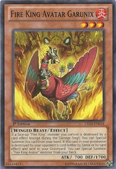 Fire King Avatar Garunix - LTGY-EN034 - Common - 1st Edition