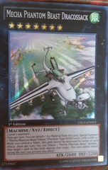 Mecha Phantom Beast Dracossack - LTGY-EN053 - Secret Rare - 1st Edition