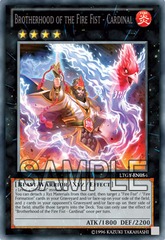 Brotherhood of the Fire Fist - Cardinal - LTGY-EN054 - Secret Rare - 1st Edition