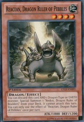 Reactan, Dragon Ruler of Pebbles - LTGY-EN095 - Common - 1st Edition