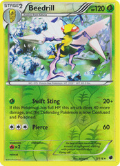 Beedrill - 3/116 - Rare - Reverse Holo